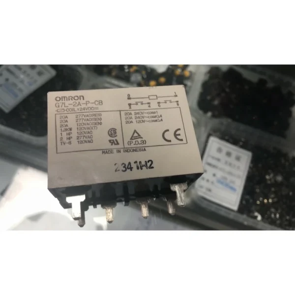 رله کولری امرن 24v dc G7L-2A-P-CB