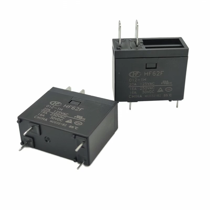 hf62f-012-1h رله شاخدار16 آمپر12 ولت HF62F-012-1H