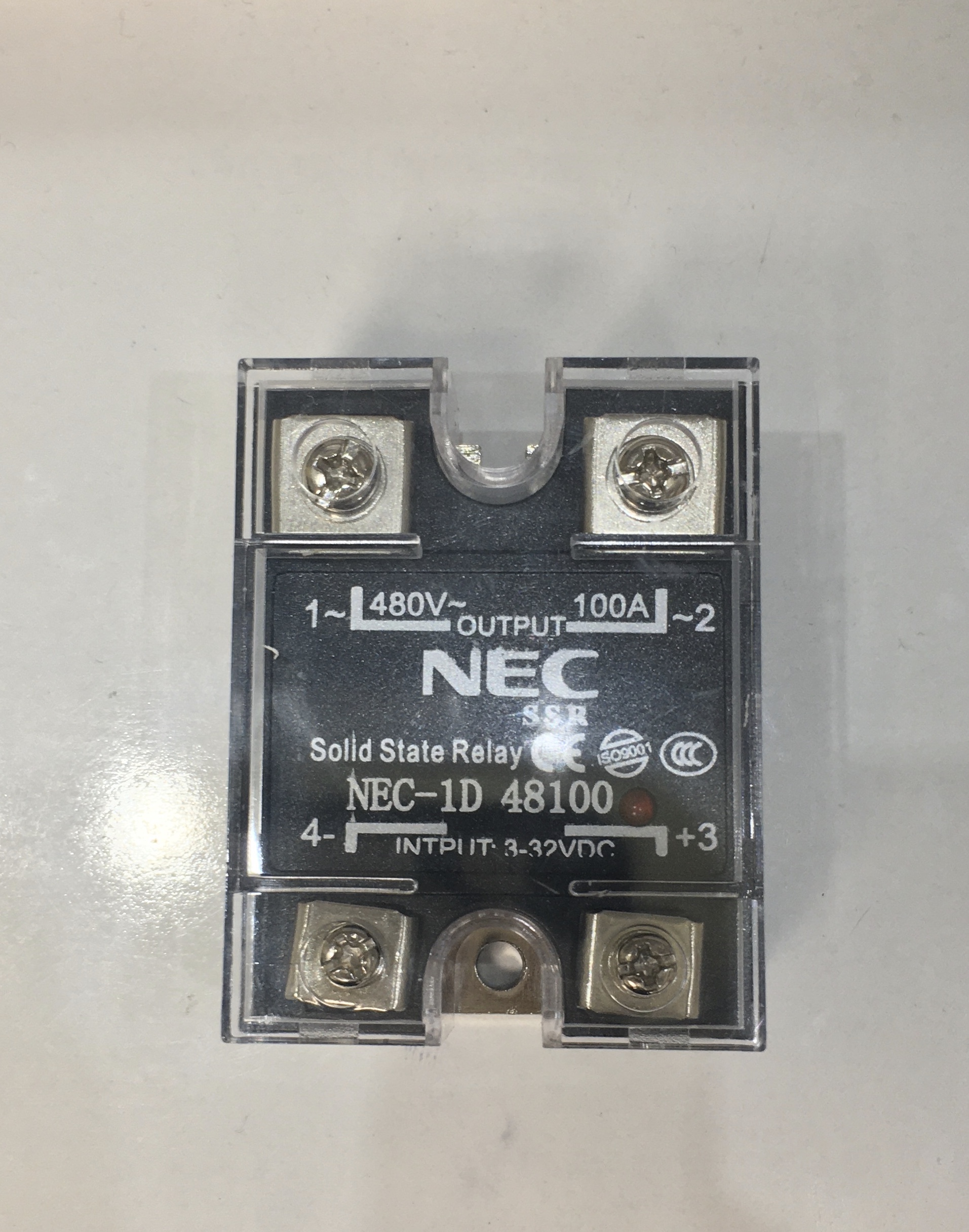 NEC SSR-3~32VDC 480VAC-100A رله NEC SSR-3~32VDC 480VAC-100A رله