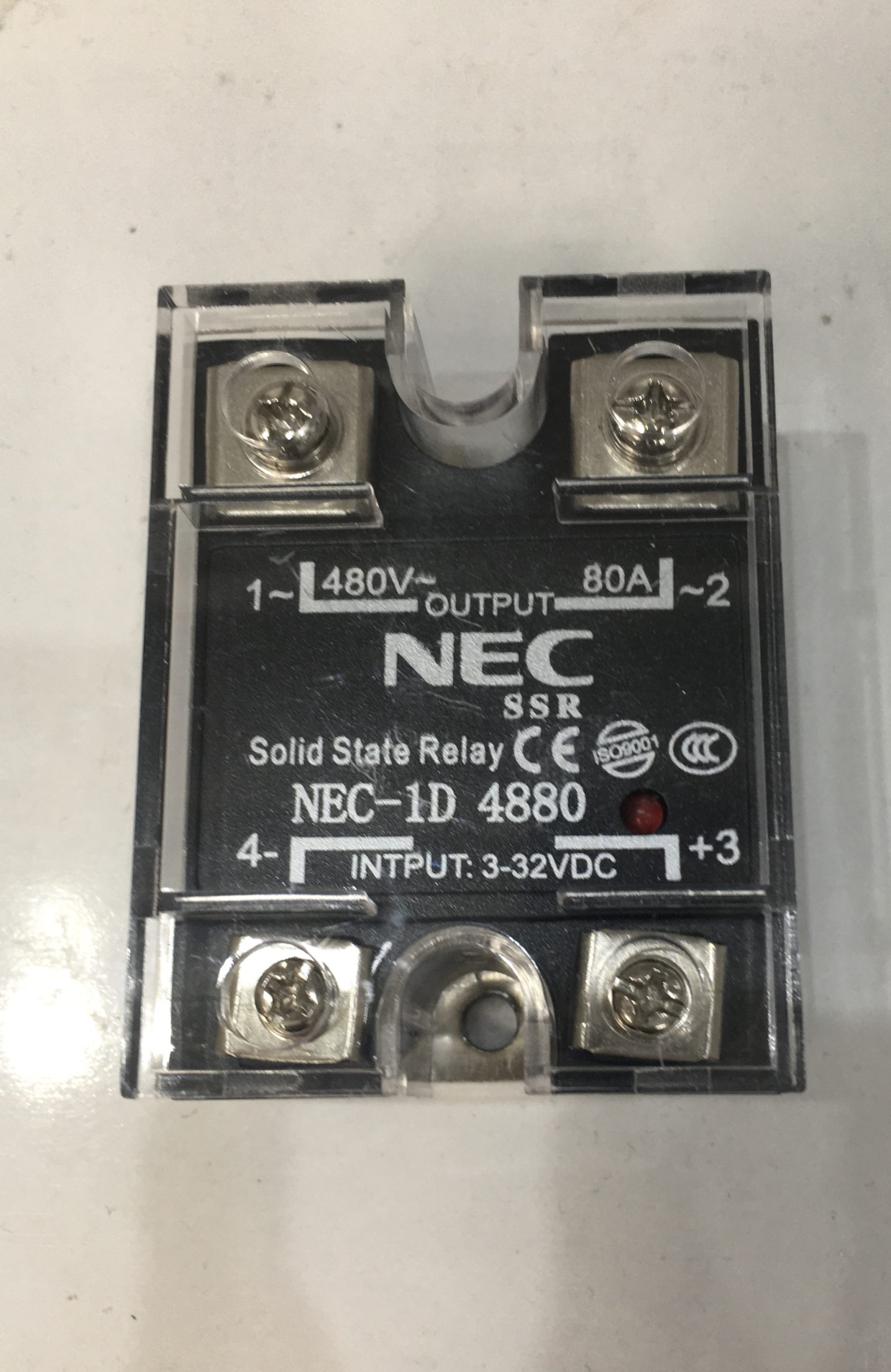 رله NEC SSR-3~32VDC 480VAC-150A رله NEC SSR-3~32VDC 480VAC-150A