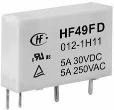 رله HONGFA HF49FD-012-1H11-4PIN -5A