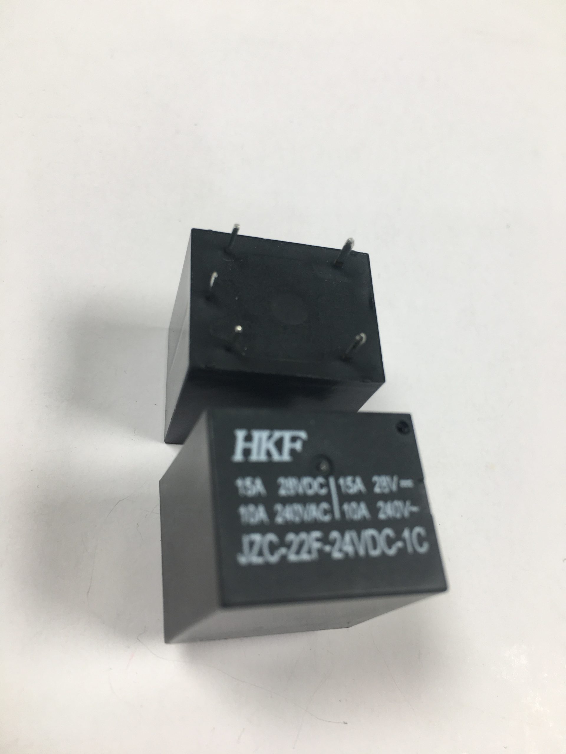22F 24V رله میلیون کیس بلند HKF JZC-22F 24V-1C-15A