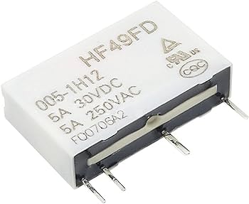 رله 5 ولت 5آمپر 4پین HONGFA HF49FD/005-1H11