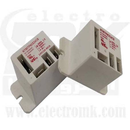 رله کولری گوشواره دار 24V-1C-30A NHG