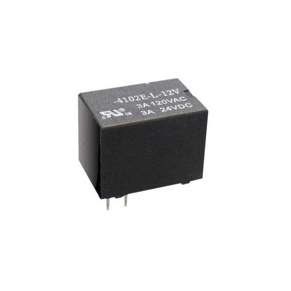 رله HKF 4102 12V-1C-3A 5PIN بوبین کنار