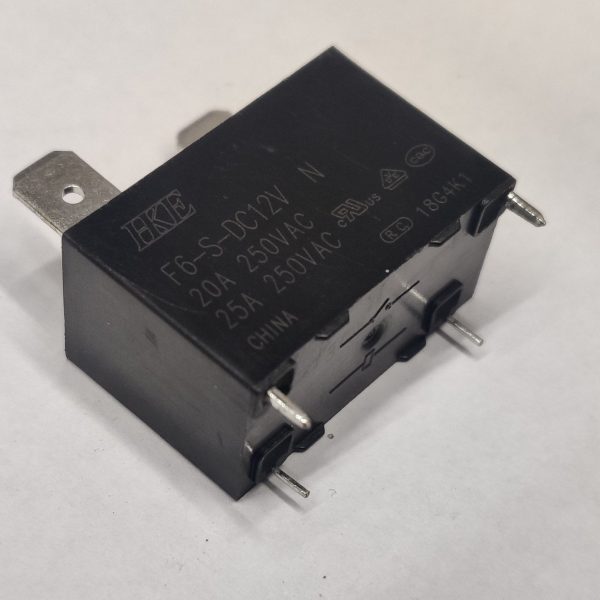رله کولری (شاخدار) HKE F6-S-DC12V-1B -25A