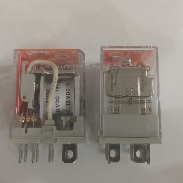 رله (طرح ایزومی سوکتی ) NEC JQX-13FF-2CA 12V-2C-10A
