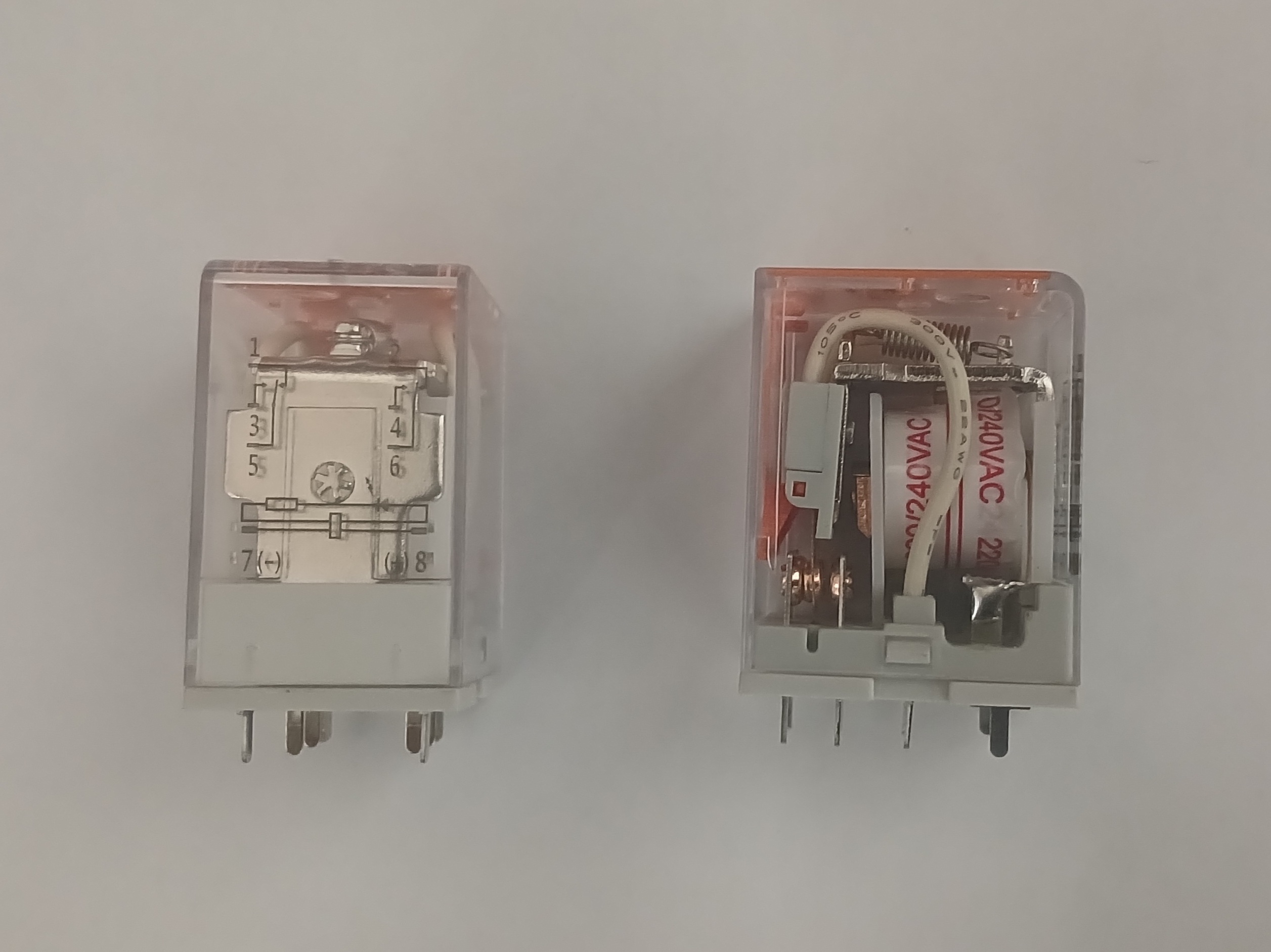 220V-2C-PCBB رله (طرح ایزومی بردی) NEC JQX-13FF-2CB 220VAC-2C-10A