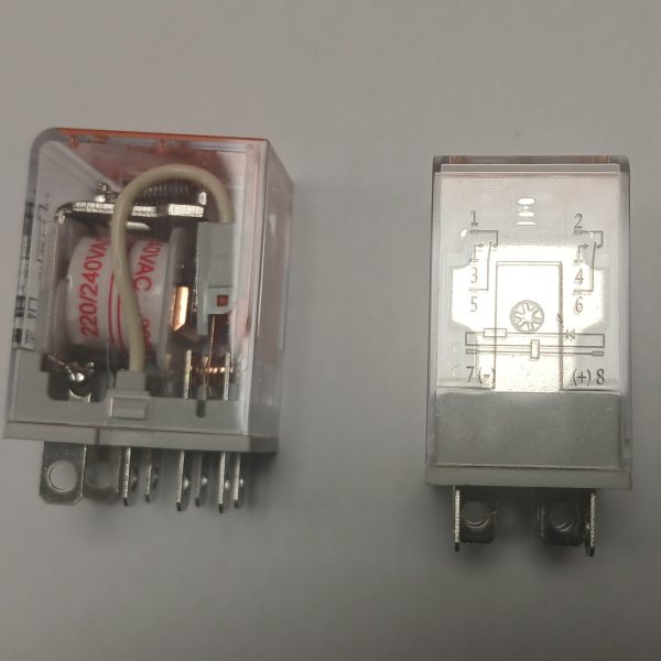 رله (طرح ایزومی سوکتی) NEC JQX-13FF-2CA 220VAC-2C-10A