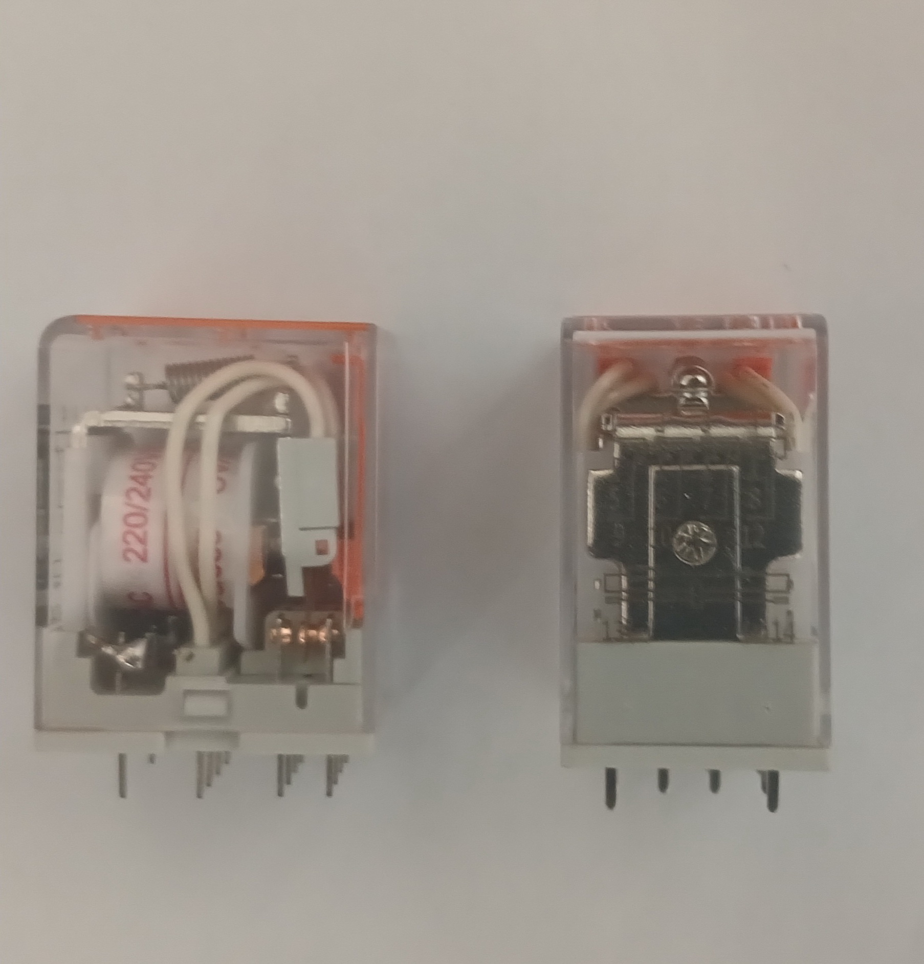 220V-4C-PCBB رله (طرح ایزومی بردی) NEC JQX-18FF-4CB 220VAC-4C-5A