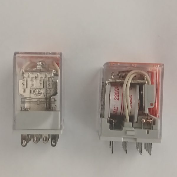 رله (طرح ایزومی سوکتی) NEC JQX-18FF-4CA 220VAC-4C-5A