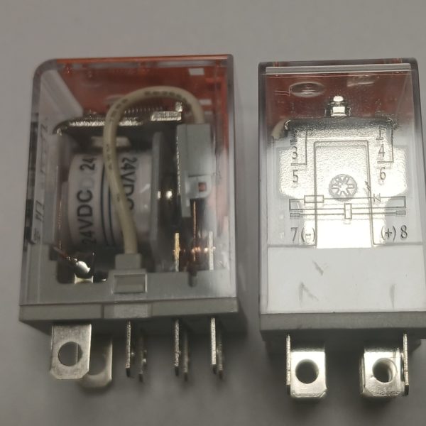 رله (طرح ایزومی سوکتی) NEC JQX-13FF-2CA 24V-2C-10A