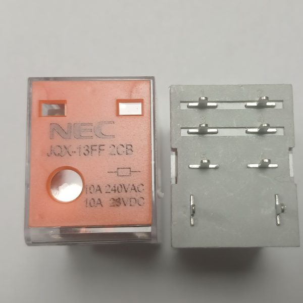 رله (طرح ایزومی بردی) NEC JQX-13FF-2CB 24V-2C-10A