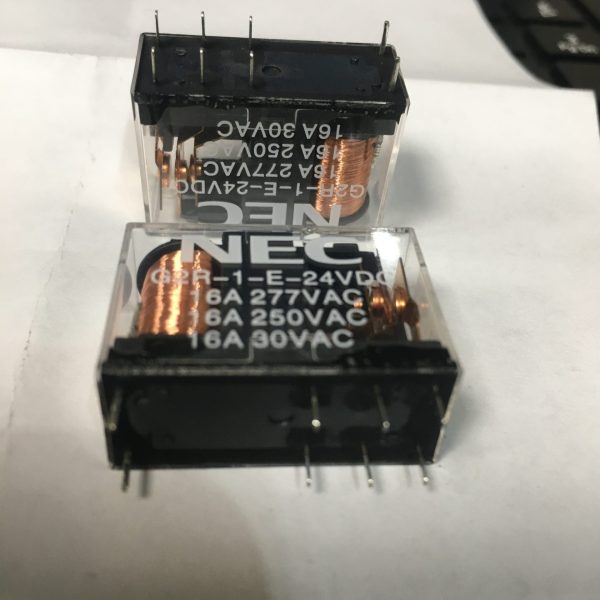 رله کتابی NEC G2R-1-E 24V-1C-16A