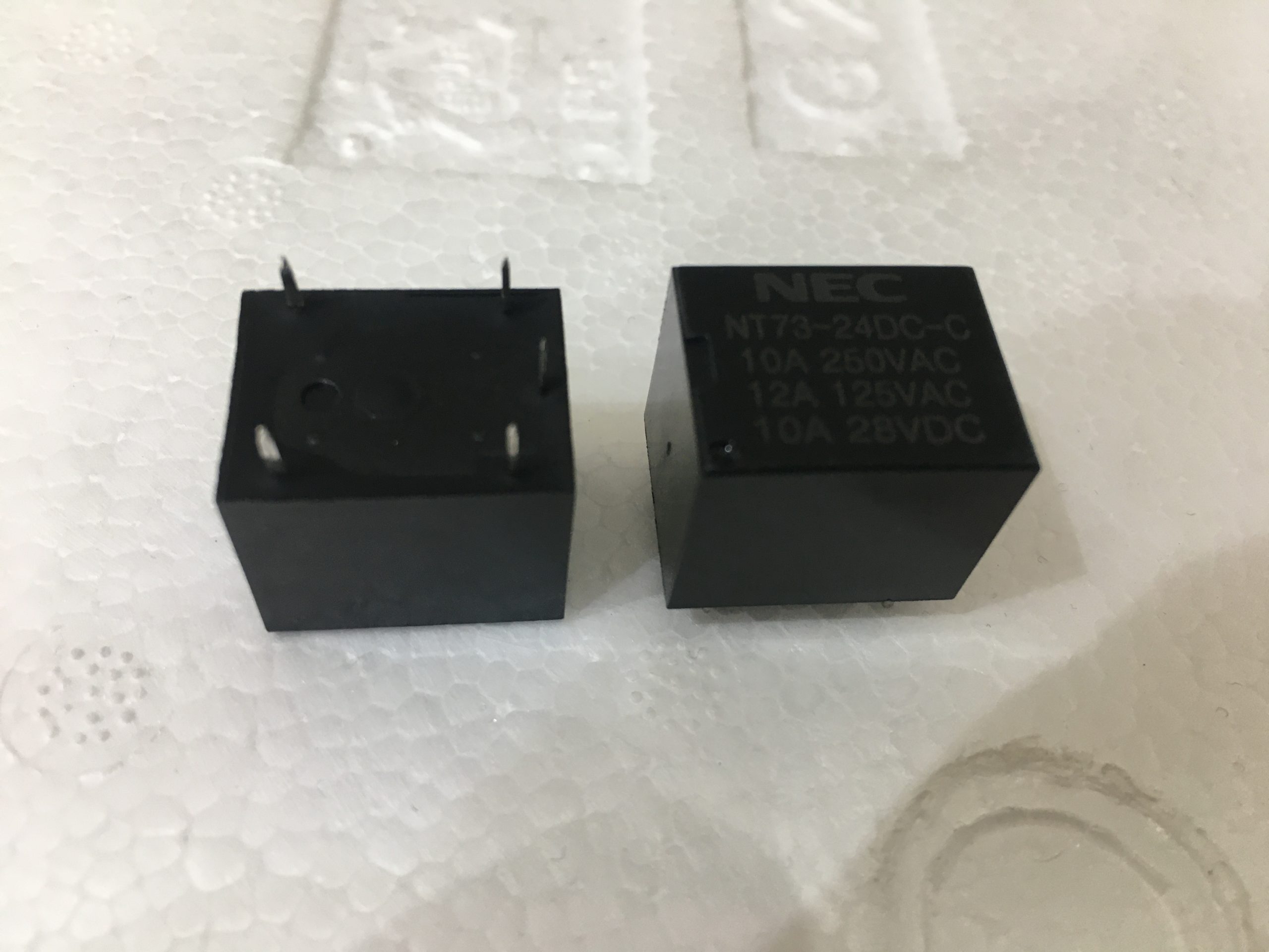 T73 24V (2) رله میلیون NEC NT73 24V-1C-10A
