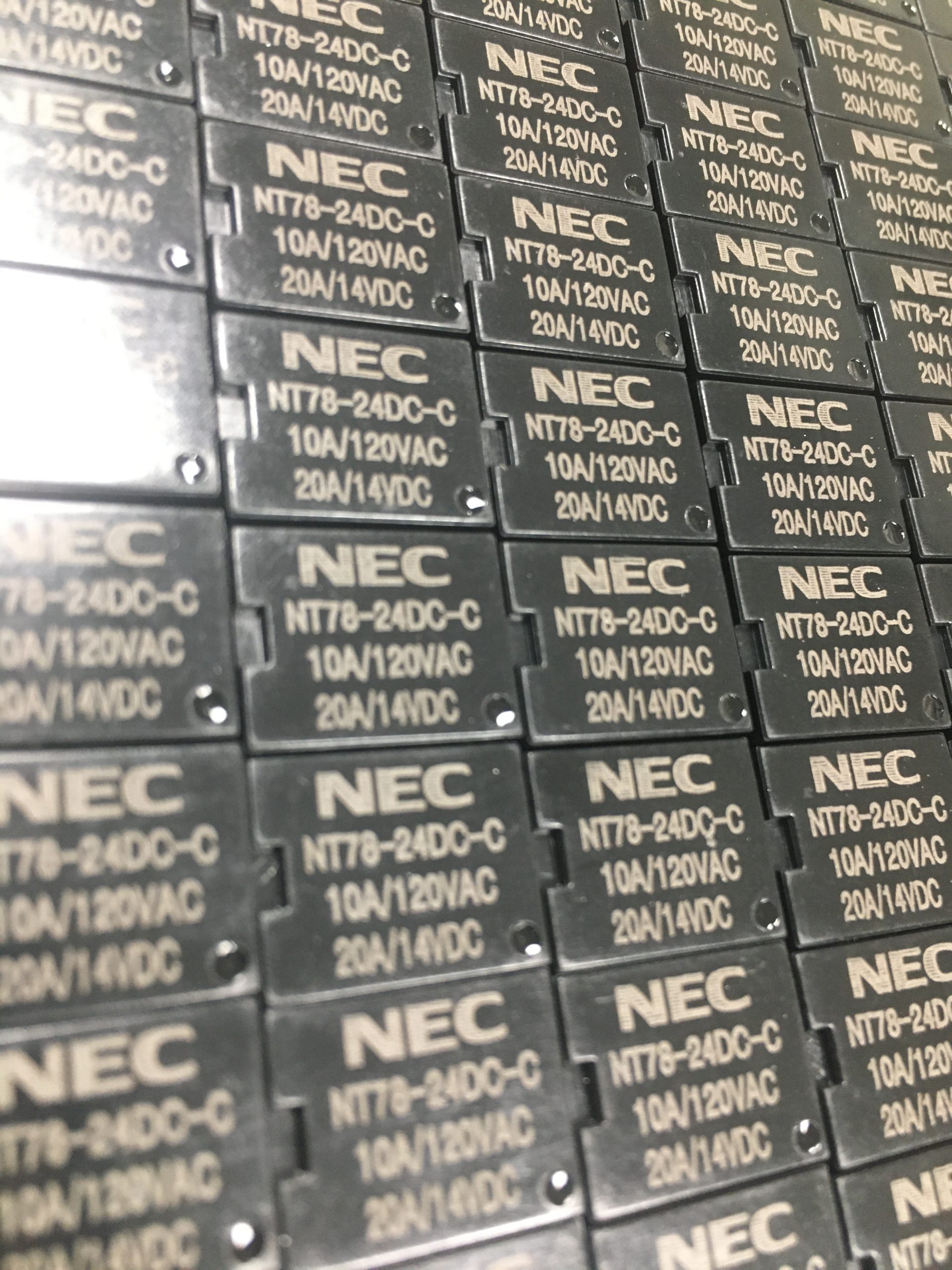 T78 24V (1) رله بچه میلیون NEC NT78 24V-1C-20A