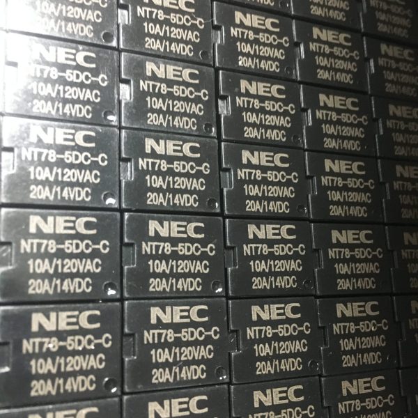 رله بچه میلیون NEC NT78 5V-1C-20A
