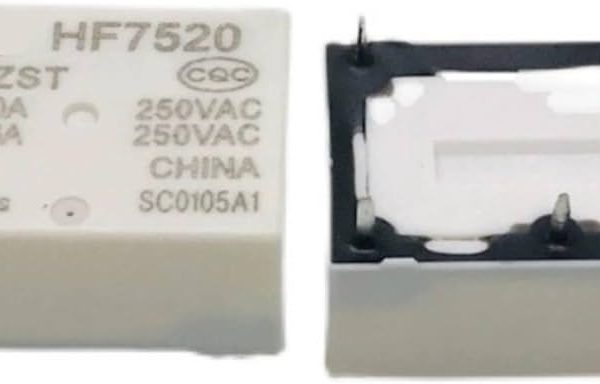 رله (اتویی) HONGFA HF7520 12V-1C-10A 5PIN