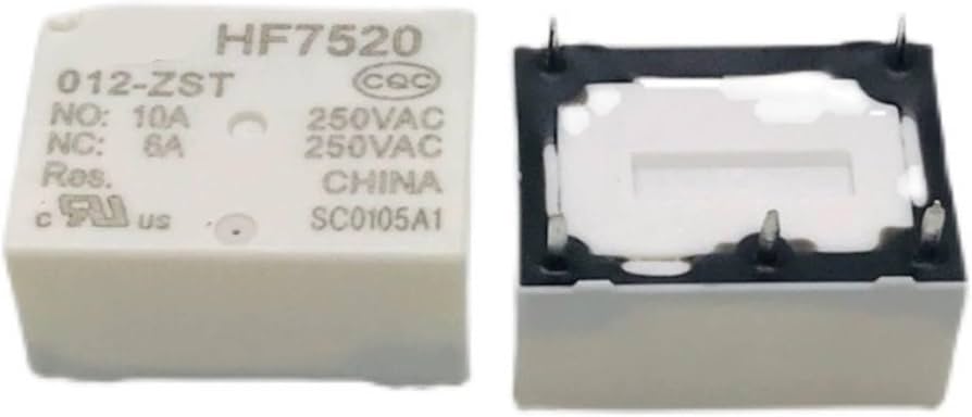 7520 5 رله (اتویی) HONGFA HF7520 12V-1C-10A 5PIN