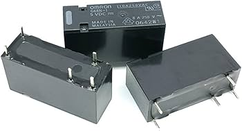 رله پایه معکوس PLC امرون 5 ولت 8 آمپر 5 پایه OMRON G6RN-1-5V