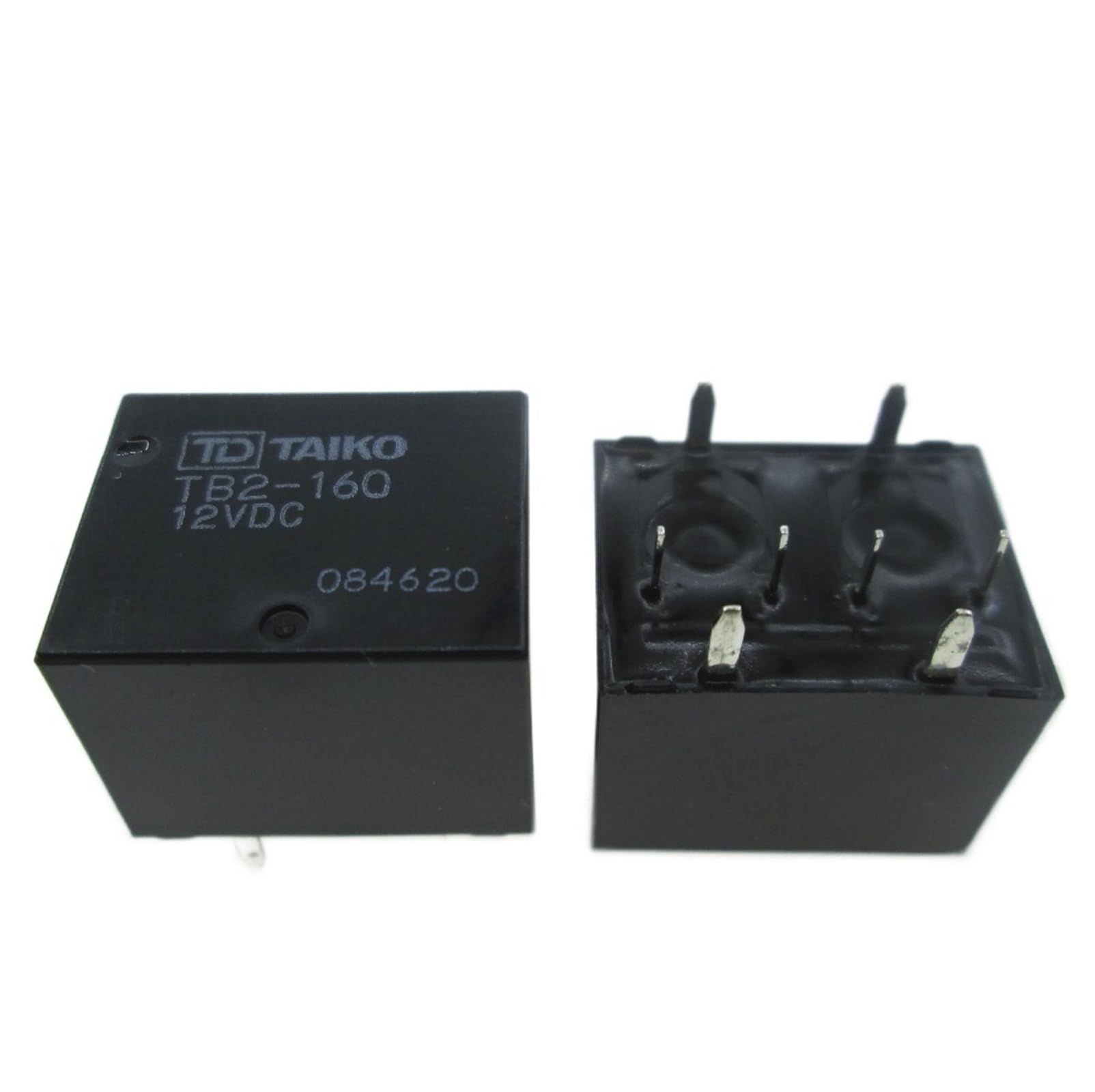 Version 1.0.0 رله ماشینی دوبل تایکو 12 ولت 30 آمپر 8 پایه -TAIKO TB2-160-12VDC