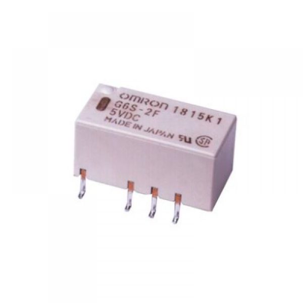 رله SMD مینی مخابراتی امرون 5 ولت 2 آمپر 8 پایه OMRON G6S-2F-5VDC
