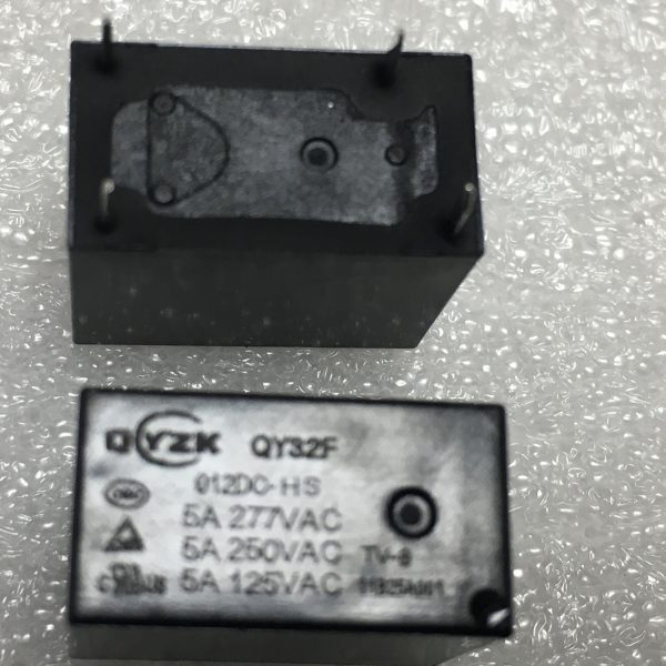 رله 4پین QYZK (32F)QY32F-HS 12V-1B-5A